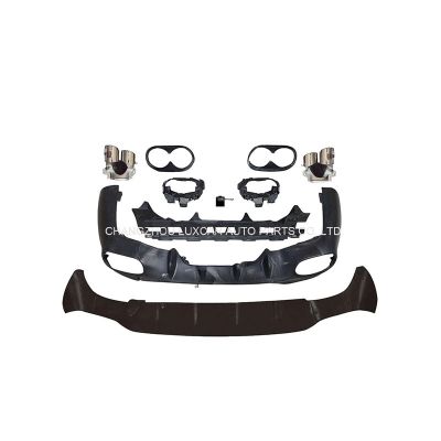 Rear Diffuser With Exhaust Tips