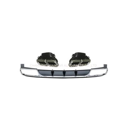 Rear Diffuser With Exhaust Tips