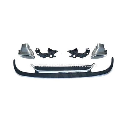 Rear Diffuser With Exhaust Tips