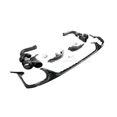 Rear Diffuser With Exhaust Tips