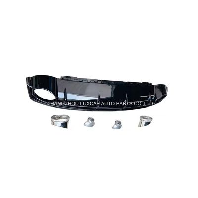 Rear Diffuser With Exhaust Tips