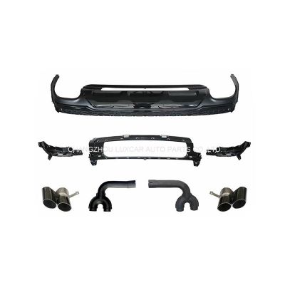 Rear Diffuser With Exhaust Tips