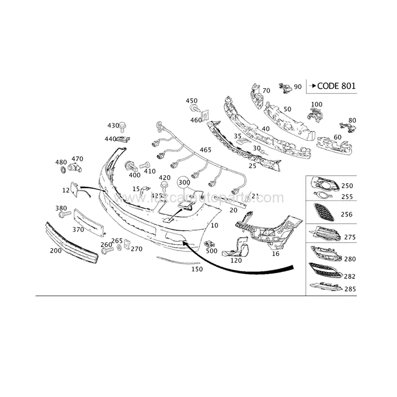 c-class-w204-oe-front-bumper-11