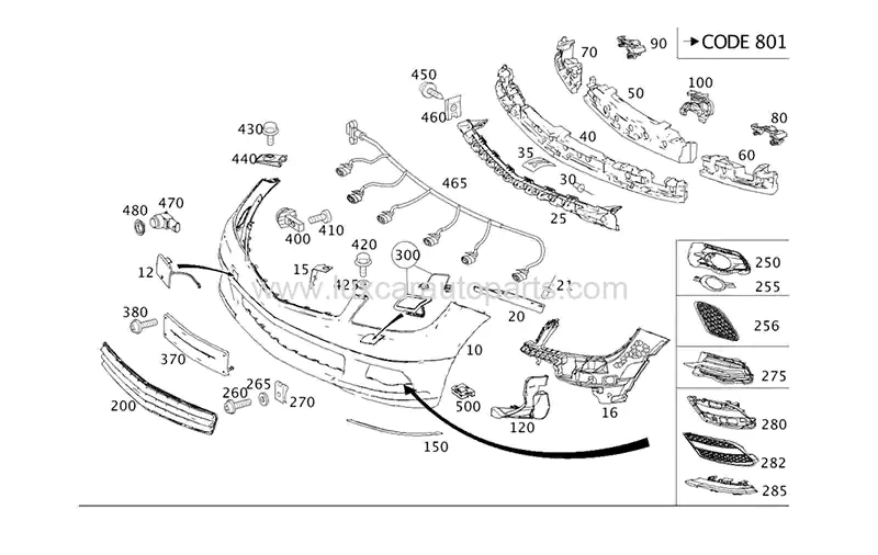 c-class-w204-oe-front-bumper-11.webp