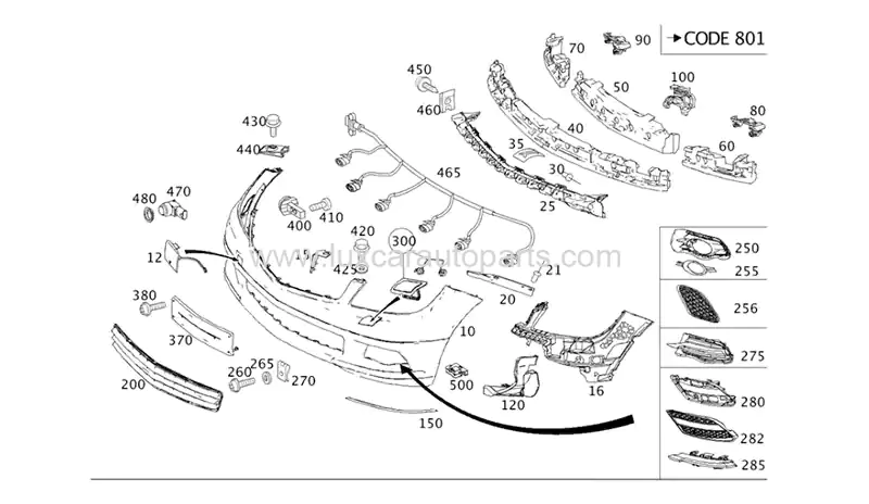 c-class-w204-oe-front-bumper-2012.webp