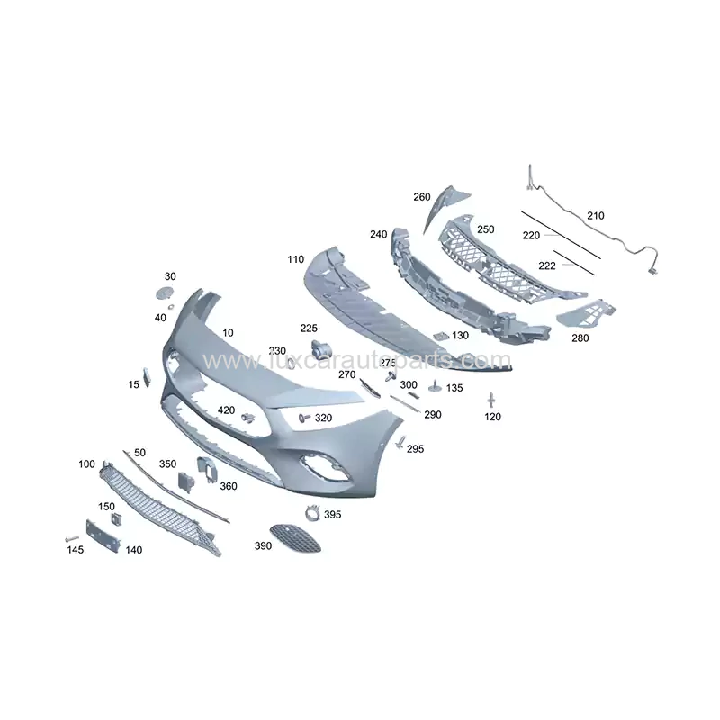Mercedes A-Class W177 OE Front Bumper (OEM:1778802801)
