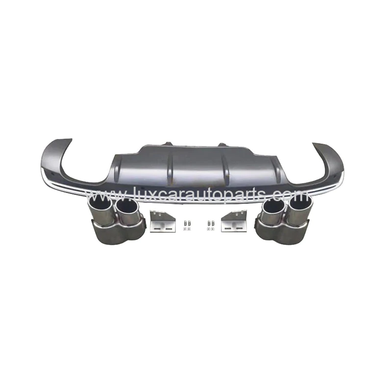 Audi 2010-2012 Q5 To SQ5 Rear Diffuser With Exhaust Tips