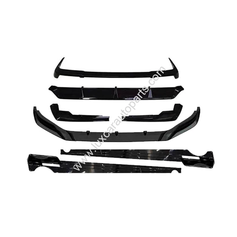 BMW G07 2023+ LCI X7 Black Style Aerodynamic Kit (Fit For MT)