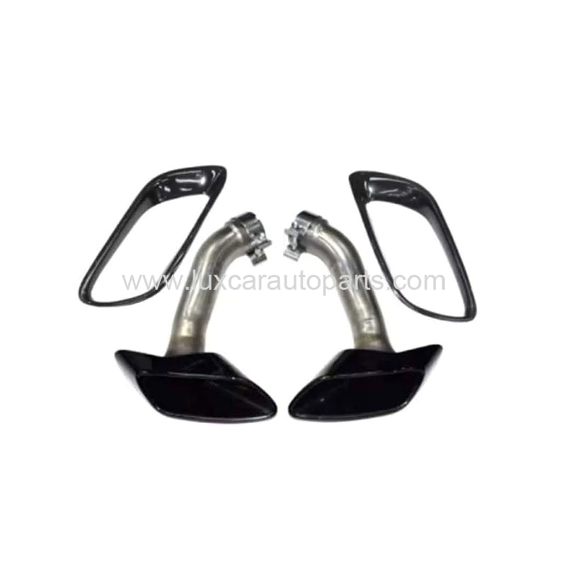 BMW X6 E71 Square Tailpipe