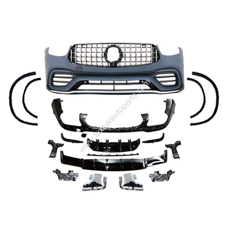 Mercedes GLC 2020-2022 X253 To GLC 63 Body Kit (Fir For AMG Line)