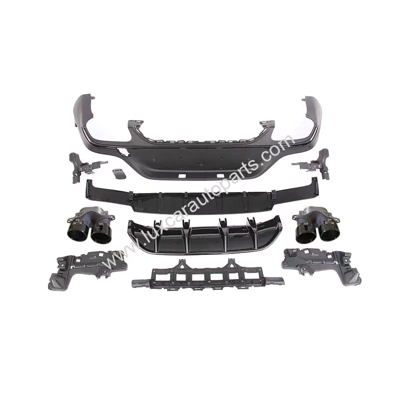 benz-glc-43-coupe-rear-diffuser-exhaust-tips