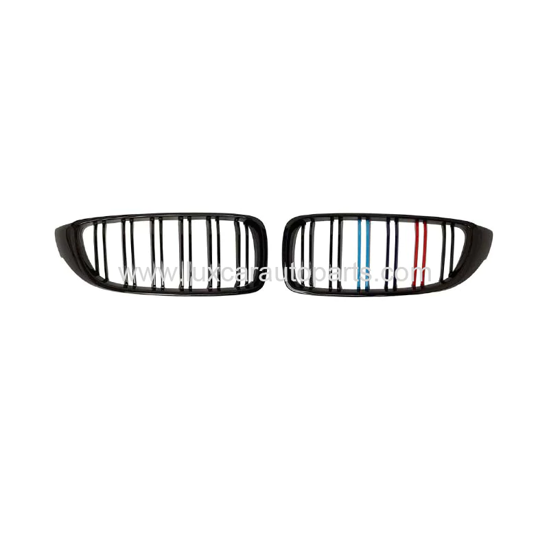 BMW 4 Series F32 To M4 Grille With M-Color Stripes
