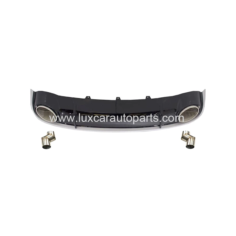 Audi 2009-2012 A4 To RS4 Rear Diffuser with Exhaust Tips
