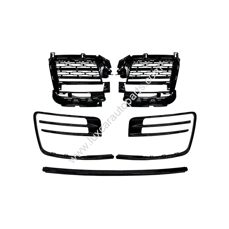 Range Rover Vogue 2018-2022 SVA Style Front Bumper Chrome Trim & Grille Kit
