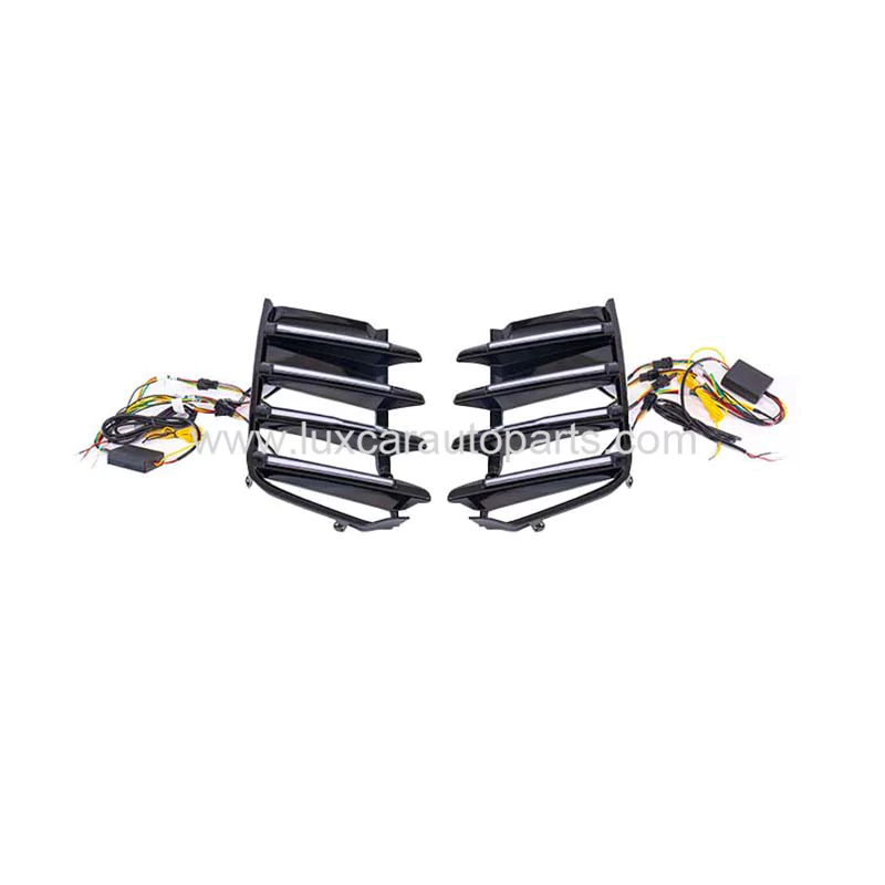 Toyota Land Cruiser 300 (LC300) Front Bumper Grille LED Daytime Running Lights